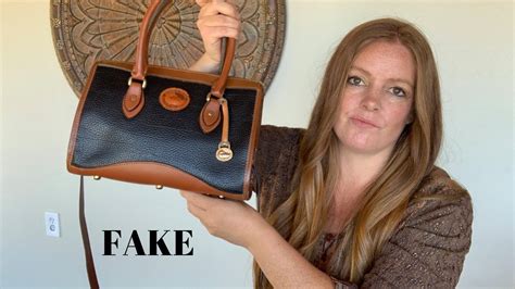 fake dooney and bourke signature bag|how to tell if dooney & bourke is real.